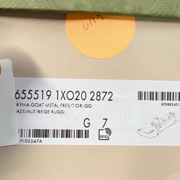 GUCCI Interlocking G Horsebit Logo Supreme Loafer Brown Leather Mens UK 7 US 7.5 - Picture 14 of 14